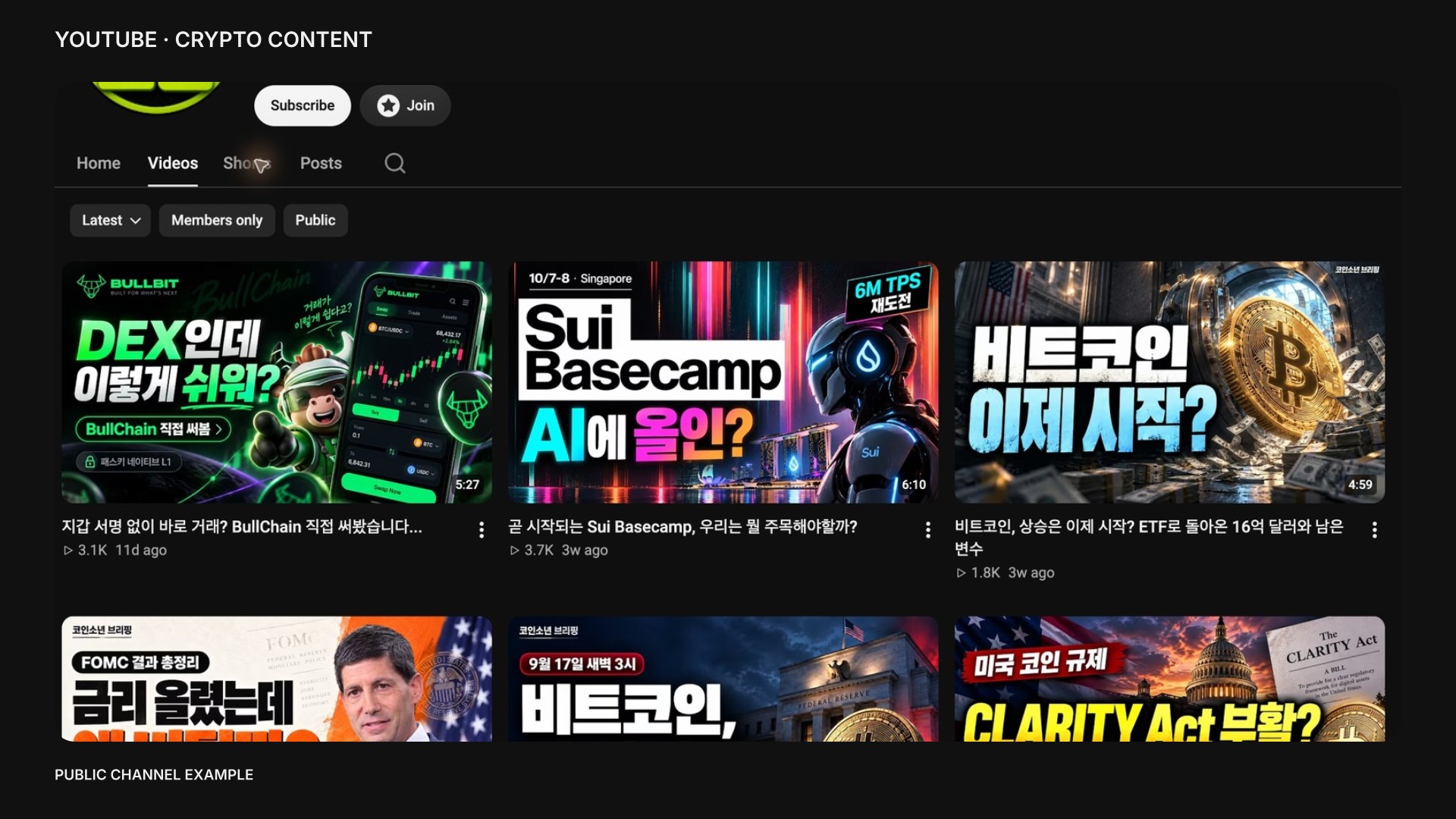 Korean crypto broadcast channel: Coinboys